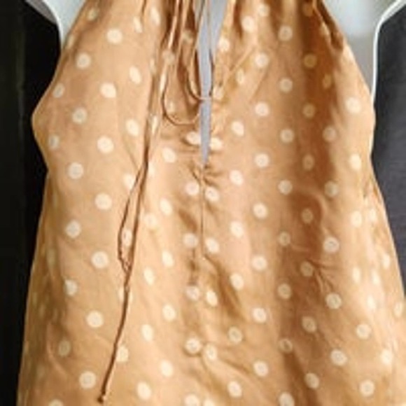 Robert Rodriguez polka dot silk top 4 - Picture 5 of 5